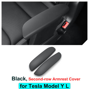 for Tesla Model Y L 2026 Second Row Armrest Protector Cover YL Middle Row Seater Snug Fit Arm Rest Protection Cap Cushion Gadget