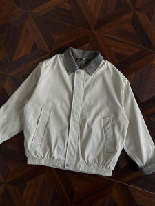 WUKONGYOUHUO | Áo Khoác Ngắn Dập Ly Kiểu Mỹ Phong Cách Retro
