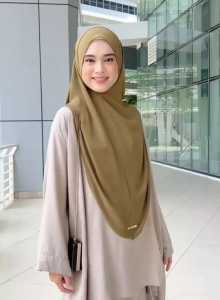 HIJAB TERBARU / HIJAB INSTAN YUKI NAOMI / JILBAB 2 LAYER