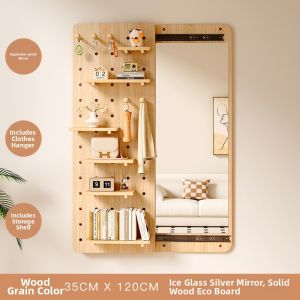 TIJU | Mirror and Storage Rack Wall