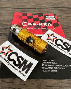Lampu utama Led H6 laser jauh dekat putih kuning plus senja biru ka-kra Universal