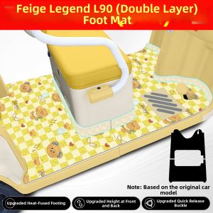 Modification Accessories Floor Mats for Feige L90 Electric Tricycle