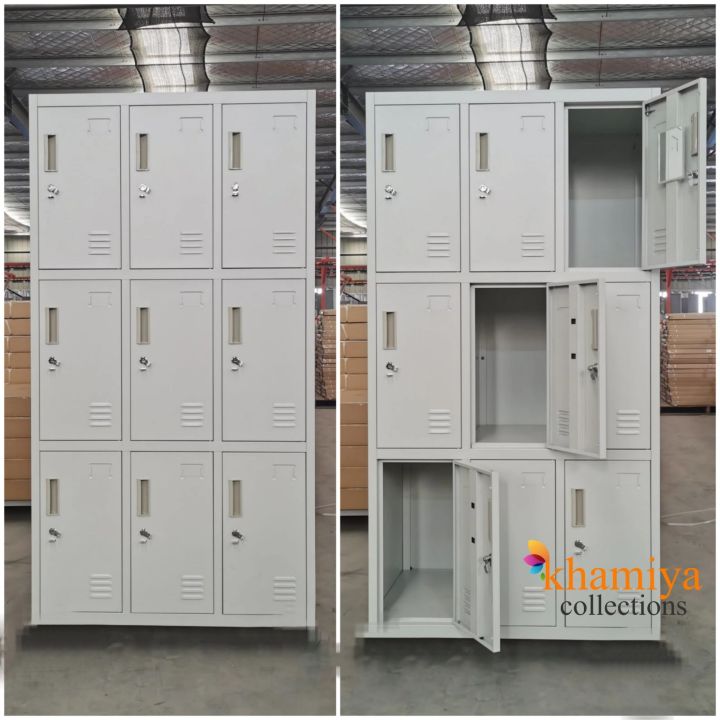 Steel store locker cupboard