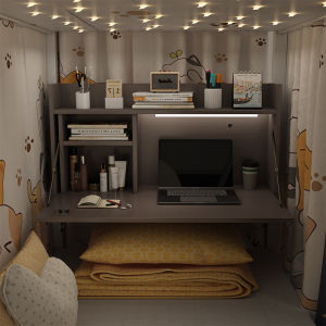 Foldable Wall-Mounted Small Desk
