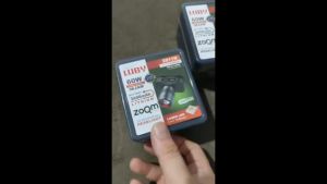 Senter Kepala LED Zoom Laser 60 Watt Luby L-2911L/L-2911K Super Terang