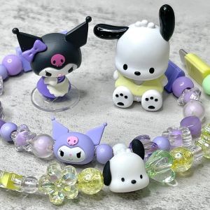 (2in1) Kabel Data Isi Gelang Type C & iPhone Usb Kabel Gelang Kurimo Pochacco Kabel Data & Gelang Girly Kabel Gelang Pasangan Portabel Gaya Sanrio