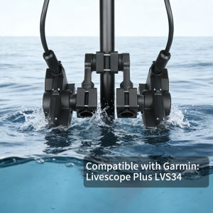 VINmounts Perspective Bracket Compatible with LVS34 Multi-Mode Transducer Mount for Live Sonar Systems
