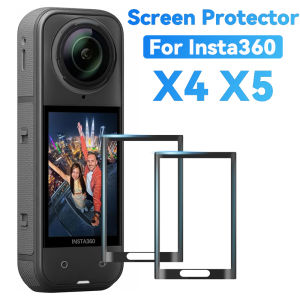 For Insta 360 X4 X5 Screen Protector Film for Insta360 X5 X4 Accessories LCD Display Film Ultra HD Scratch Resistant