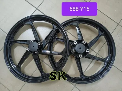 SPORTRIM 6BATANG ENKEI (EX5/W100/RS150/LC135/Y15ZR/Y125Z/KRISS 1) [SEKALI BEARING] READY STOCK!!!
