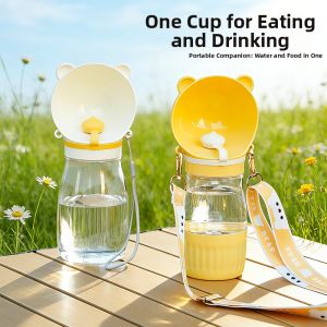 Hadassah | Portable Pet Feeder Water Bottle