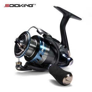 Soloking AVISPARK Spinning Fishing Reel 10+1Ball Bearings 15kg Max Drag Power 5.2:1 Gear Ratio Saltwater-resistant for Bass Pike