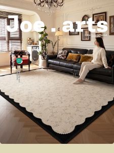 ZHUOYI | Washable and Easy-Clean Jute Rug Living Room