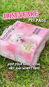 Honeycare Petrichor Pee Pads for Dogs | Antibacterial Fast Absorption with Fragrance (S/M/L)