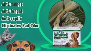 MDCP - Anti-galis (mange) Kati Kamot Prolific Tails Madre de Cacao  (Gliricidia Sepium)  Soap 135g for Cats & Dogs
