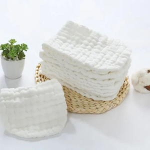 Baby Washable Reusable Cotton Diapers 12 Layers Breathable Inserts Cloth Diapers