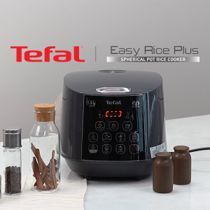 Tefal Easy Rice Plus Digital Rice Cooker RK736B65 10 Cups