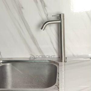 DOBOHT Stainless Steel Bathroom Sink Basin Cold Tap Basin Faucet CT108SS-H