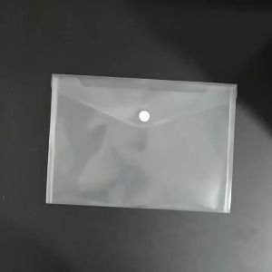 Waterproof File Folder High Quality A4 Plastic File Bag Transparent Filling Organizer School Office