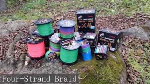 [COD]100M 4 Strands Braided Fishing Line Super Strong PE Fishing Line Multifilament Braided Line
