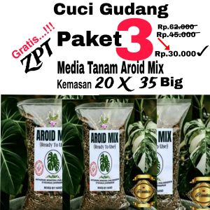 Aroid Mix-Media Tanam Aroid Mix Paket 3 Pcs  (3kg)