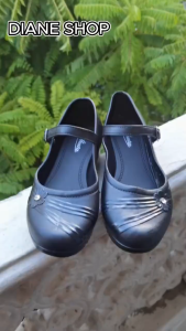 Womens Versatile Black Shoes Stylish Childrens School Shoes Suitable For All Seasons Waterproof Material Comfortable And Durable Black Shoes