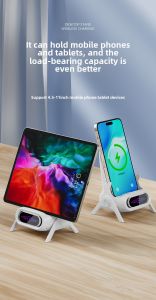 Bracket Charger Wireless Magnetic Stand Phone Holder Hp Tablet Handphone Dudukan Phone Charger Casan