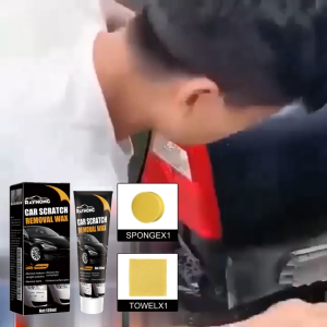 Rayhong Car Scratch Remover Original Rubbing Compound Paint Polish Swirl Erasing Wax Auto Body Care Tool Set Sponge