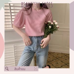เสื้อใส่สบาย เสื้อน่ารัก เสื้อทรงใหญ่ มีสีให้เลือกมากมาย 4 สี ชุดไหนก็ดูสวยใสสไตล์สาวน่ารัก