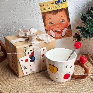 Creative Ceramic Apple Mug