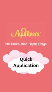 AyuMeera Hijab Shaper 5 Strips ( Alya / Awning Shawl / Anak Tudung / Hijab / Pinless Underscarf )