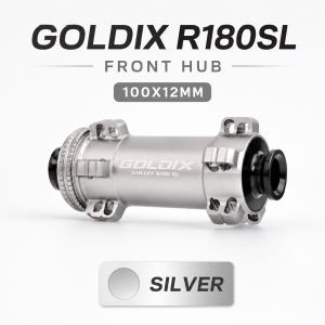 GOLDIX | GOLDIX 10–12 Speed R180SL 20H Lightweight Road Bike Disc Hub 36T Ratchet 255g Swiss-Compatible Carbon Spoke Ready