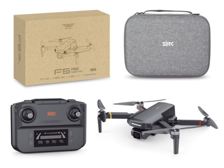 ST【In stock】【Original Available】2023 NEW SJRC F5S PRO+ PRO Plus GPS 3.5KM Repeater Digital FPV with 4K EIS HD Camera 2-Axis Mechanical Self-stabilizing Gimbal Brushless Foldable RC UAV Quadcopter RTF