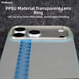 pinkson | Replaceable Lens Protection Ring for Phone Case PPSU Transparent