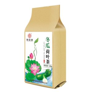 【🇸🇬 Local Seller】Winter Melon Lotus Leaf Tea 冬瓜荷叶茶 120g (30 teabags/packet) Belly Slimming/ Scraping Oil/Eliminate cellulite/ Reduce Bloating and Constipation 消脂减肥茶 瘦身美容茶