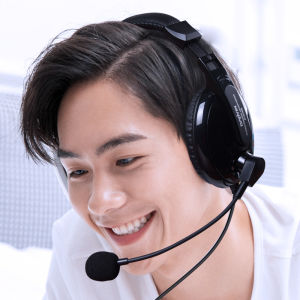 Overhead Wired Earphones for Singing Recording Mobile Phone Computer Universal Headset Large Speaker with Microphone K Song