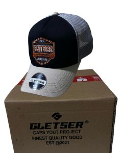 Gletser Topi trucker baseball jaring topi pria wanita dewasa