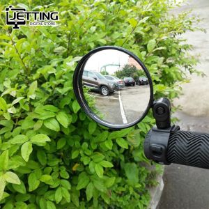 1pc Bicycle Rearview Mirror 360 Degree Rotation Auxiliary Convex Mirror Handlebar Mount Cycling Bike Rear View Mirrors