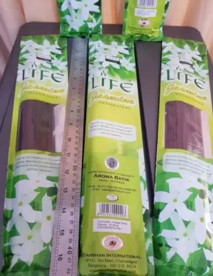 Dupa Hio Jasmine Melati 1 Pouch Isi 50 Stik By Darshan India Aromaterapi Wewangian Ruangan ( No Maharaja )