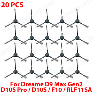 Dreame D9 Max Gen 2/D10S Pro/F10/RFL11SA Bộ Lọc Chổi Chính Bộ Lọc Giẻ Lau Phụ Tùng Thay Thế Cho Máy Hút Bụi Phụ Kiện Cao Su Hoàn Thiện Mịn Màng