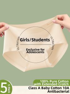 YUNASHA | Antibacterial Cotton Extended Crotch Underwear