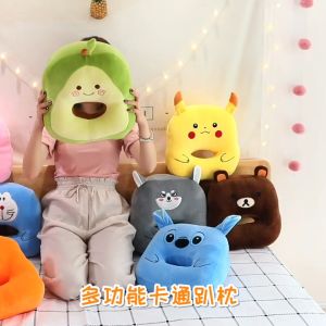 A2U - 2 In 1 Cartoon Nap Pillow - Headrest Bolster Sleeping Pillow - Hand Pillow - 午睡神器 - 暖手趴睡枕 - 卡通趴睡枕