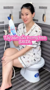 Nước tẩy bồn cầu SAIZA 500g tẩy ố vàng khử khuẩn 99.9% combo 3 chai 139K