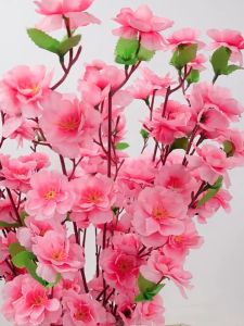 Simulation Cherry Blossom Branch Fake Cherry Blossom Flower Branch Artificial Sakura Flower