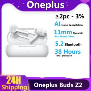 Oneplus Buds Z2 TWS Wireless Earphone Bluetooth 5.2 Active Noise Cancelling Wireless Stereo Headphones For Realme Oneplus 10 Pro