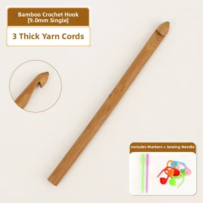 DIY Knitting Bamboo Crochet Hooks Set