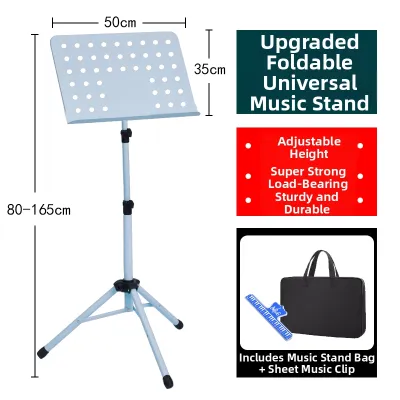 Lsx | Height Adjustable Lightweight Stable Durable Music Stand