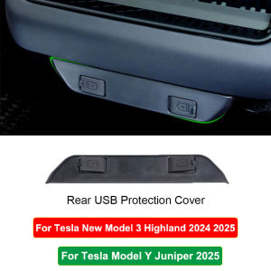 for Tesla New Model Y Juniper Launch 2025 Model 3 Highland 2024 Rear Air Conditioning Vent Outlet Cover Protective Anti Blocking