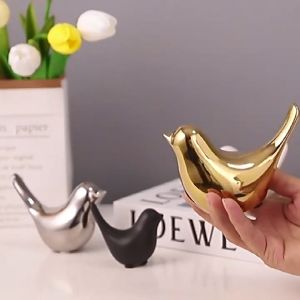 Bird Ornament Pajangan Hiasan Meja Pajangan Hiasan Burung Emas