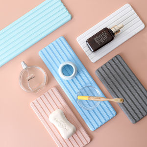 Washing Cup Toothbrush Pad Soap Holder Kitchen Diatomite dining table tea cup insulation mat Absorbent Pad Quick drying Mud