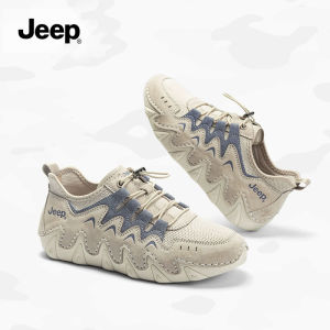 Jeep Mary Jane Summer Casual Versatile Mesh Breathable Womens Shoes